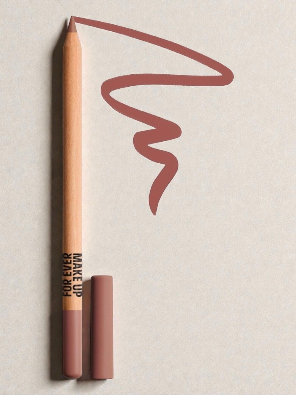 MAKE UP FOR EVER Artist Color Pencil 600 Anywhere Caffeine Lip Liner Pencil- New
